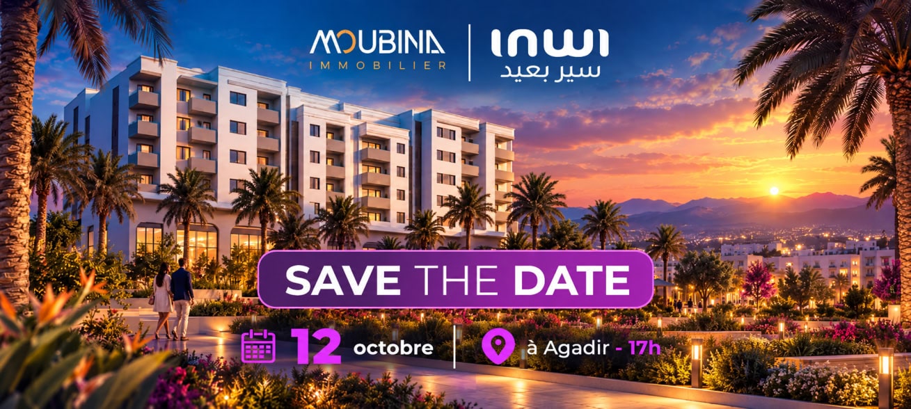 Moubina Immobilier participe à la Caravane de la Fibre Optique by inwi à Agadir